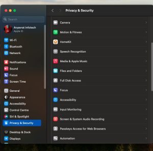 Security and privacy