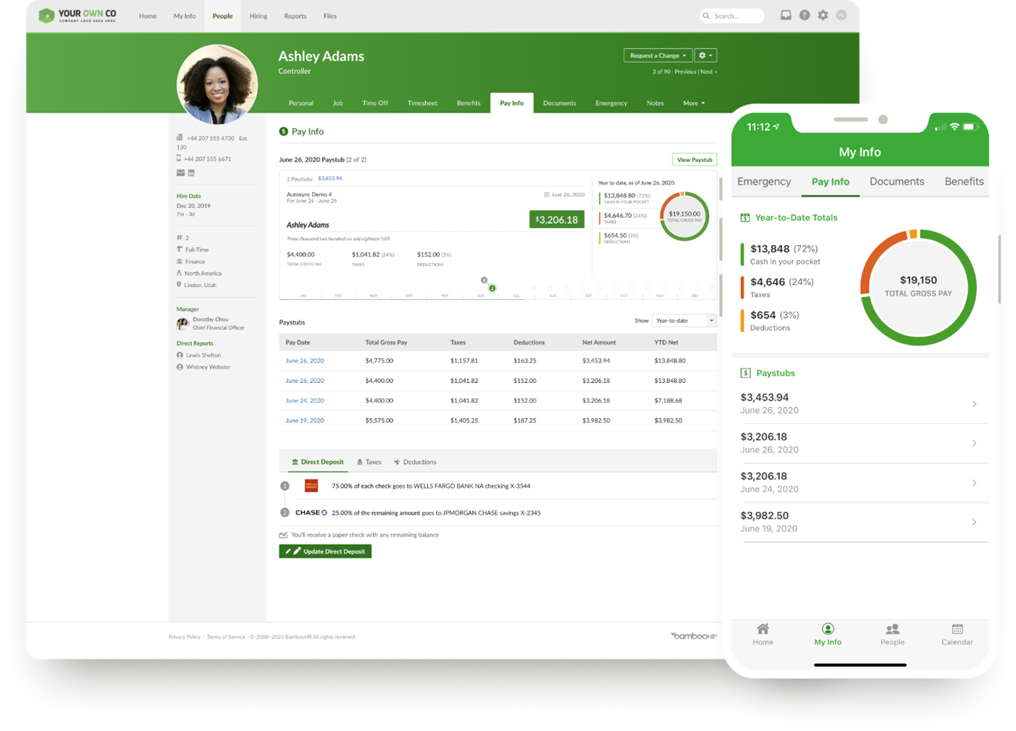 bamboohr employee monitoring software dashboard