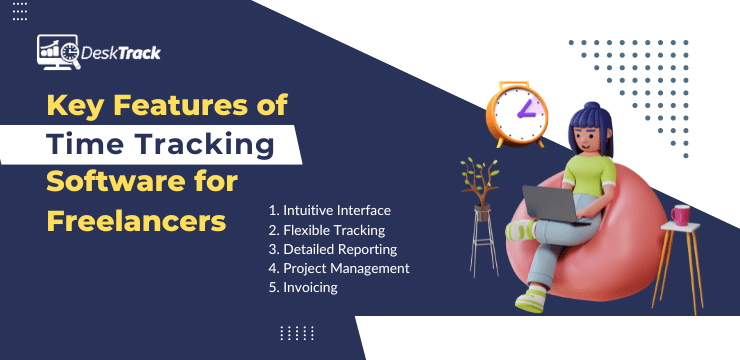 Key Features of Time Tracking Software for Freelancers