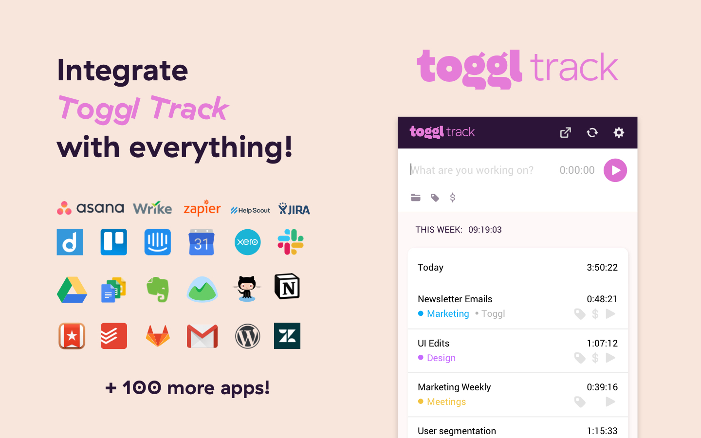 toggl time tracking software 