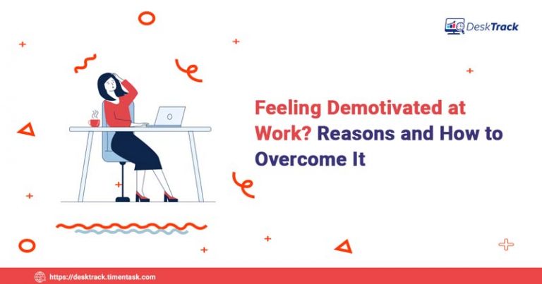 feeling demotivated at work