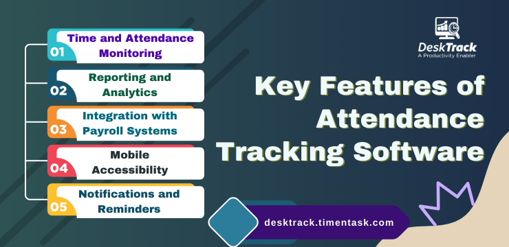 Key Features of Attendance Tracking Software