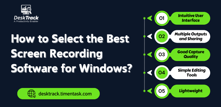 How to Select the Best Screen Recording Software for Windows?