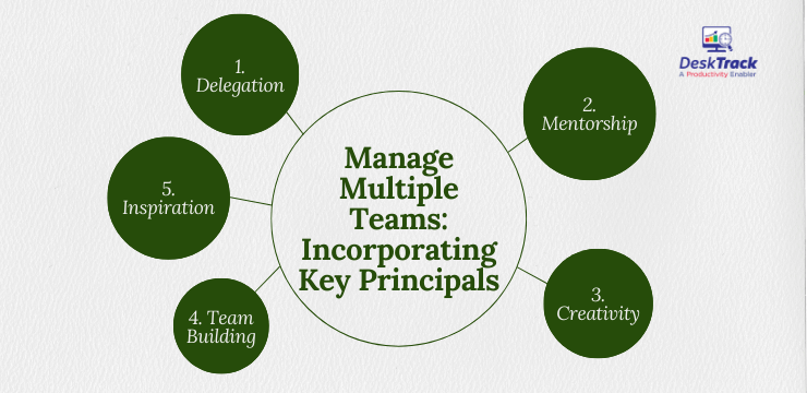 Manage Multiple Teams Incorporating Key Principals