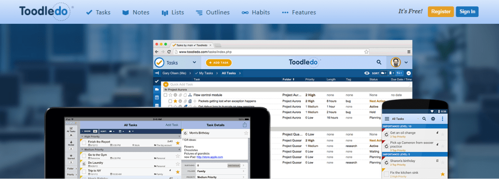 Toodledo - To-Do List