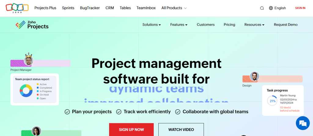 Zoho Projects