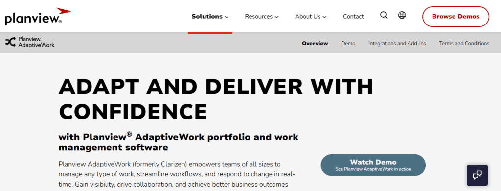 Planview AdaptiveWork