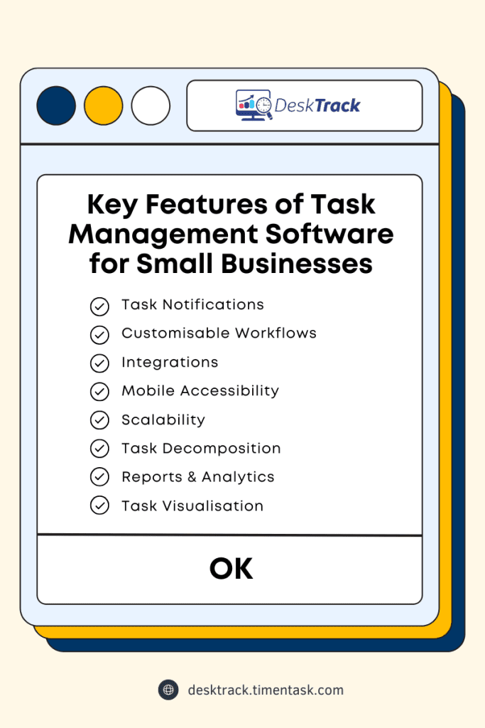 Key Features of Task Management Software for Small Businesses