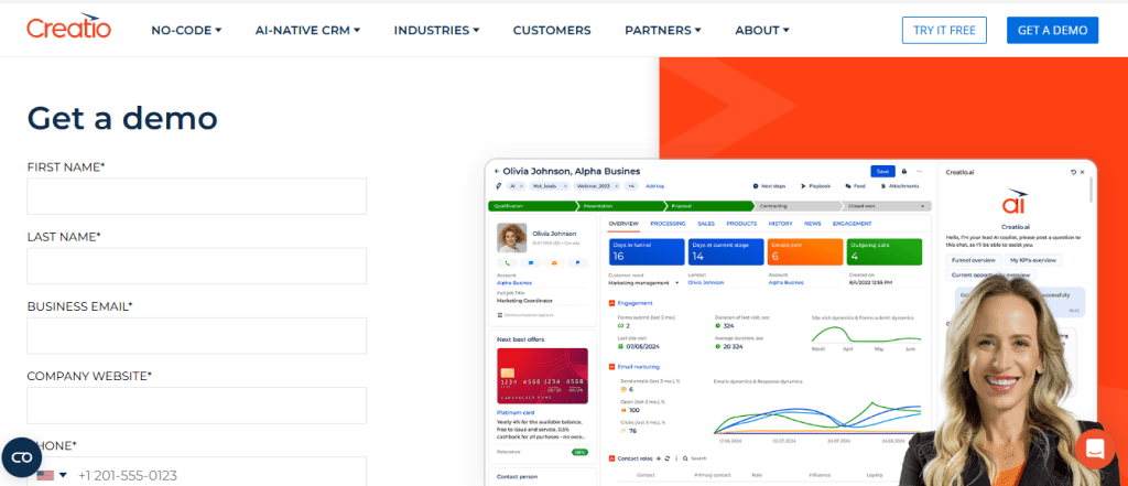 Creatio CRM