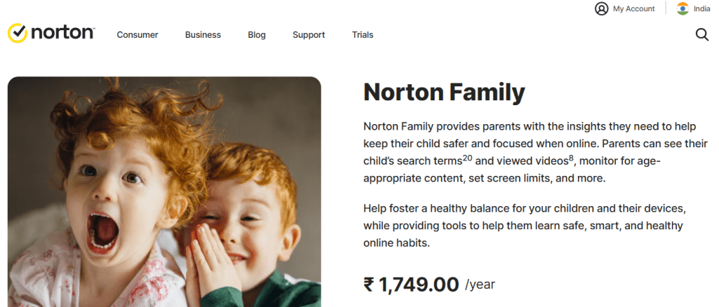 Norton Online Family