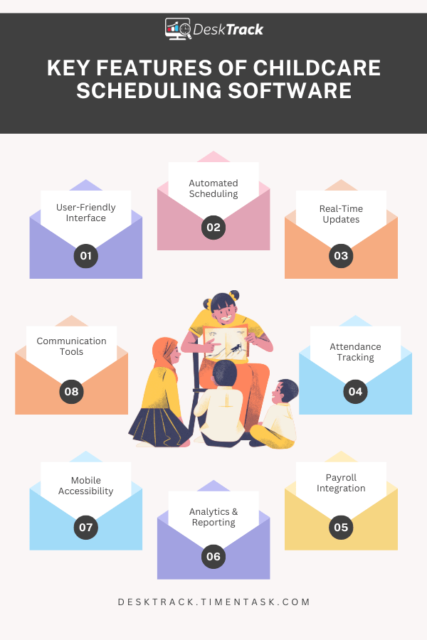 Key Features of Childcare Scheduling Software