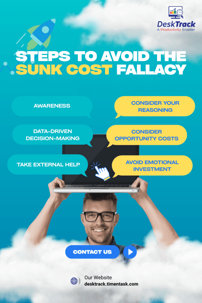 Steps to Avoid the Sunk Cost Fallacy