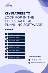 Key Features to Look for in the Best Strategic Planning Software
