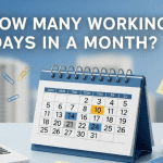 How Many Working Days in a Month?