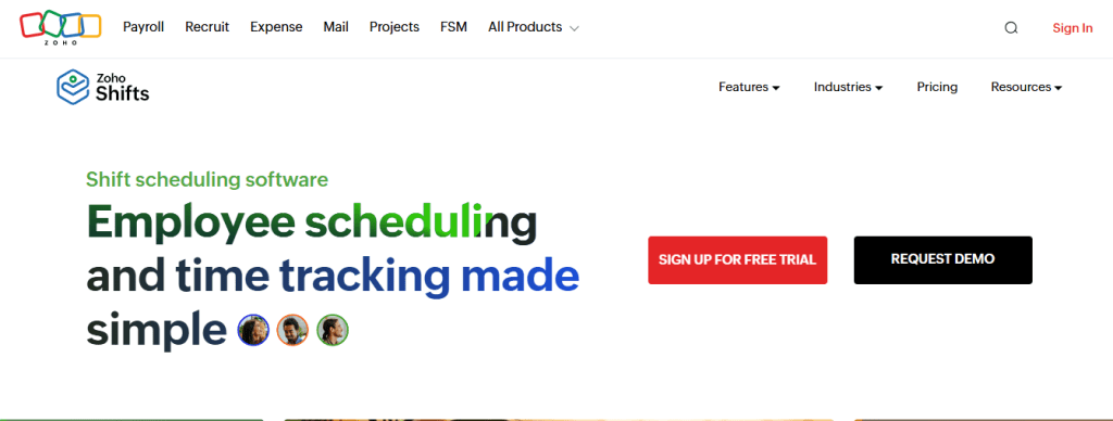 Zoho Shifts - Best for Conflict-Free Schedules Zoho Shifts - Best for Conflict-Free Schedules