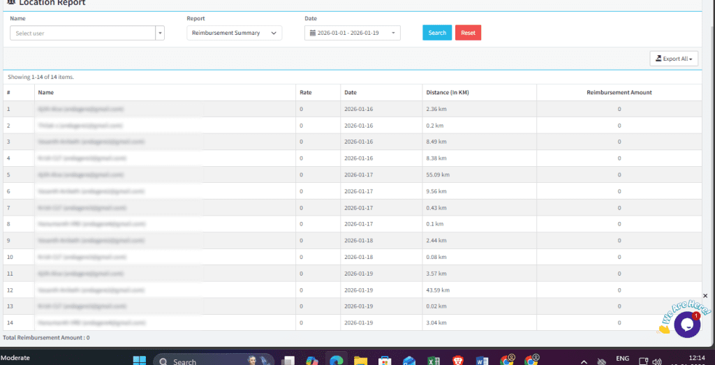 reimbursement location