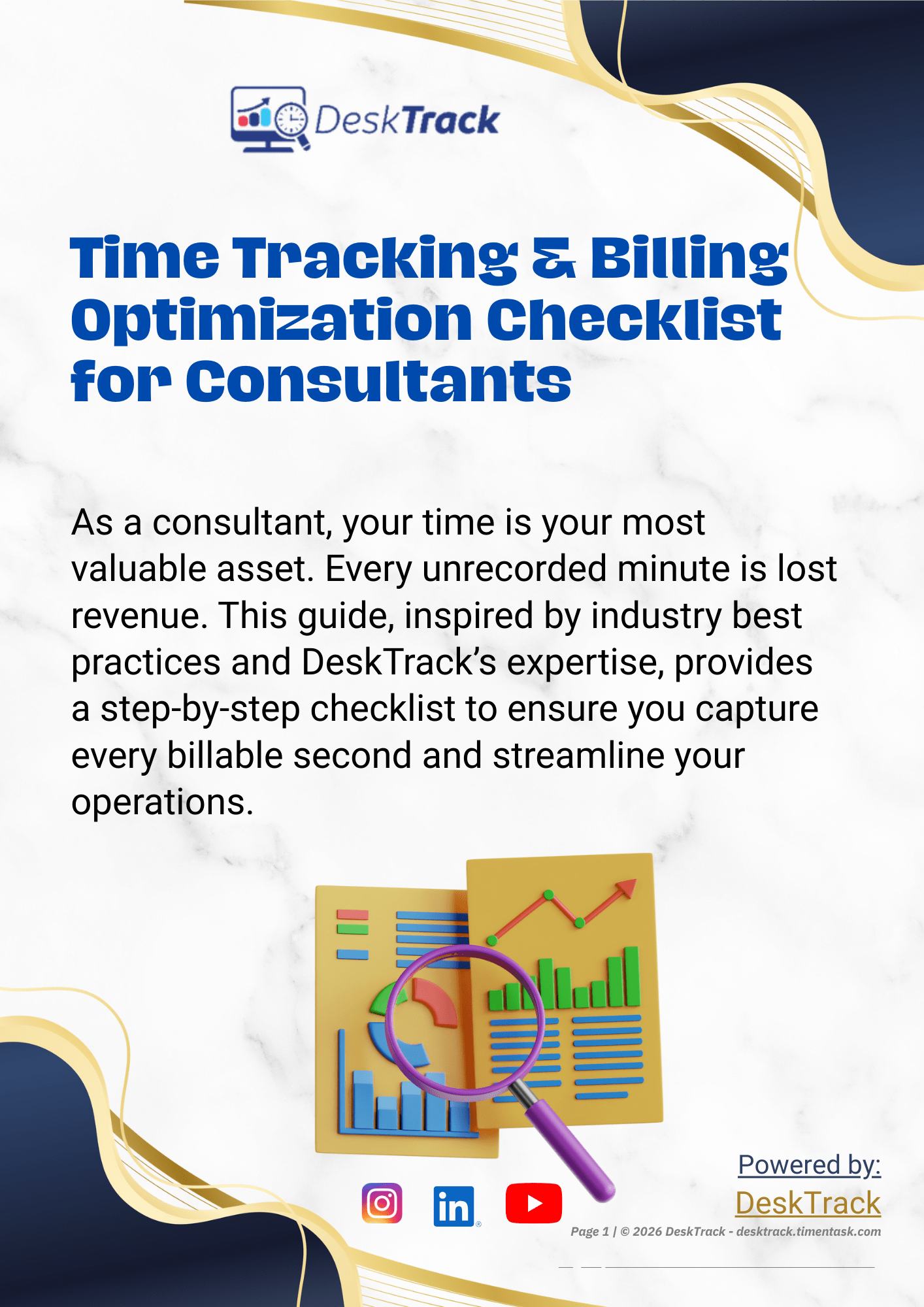 Time Tracking & Billing Optimization Checklist for Consultants 