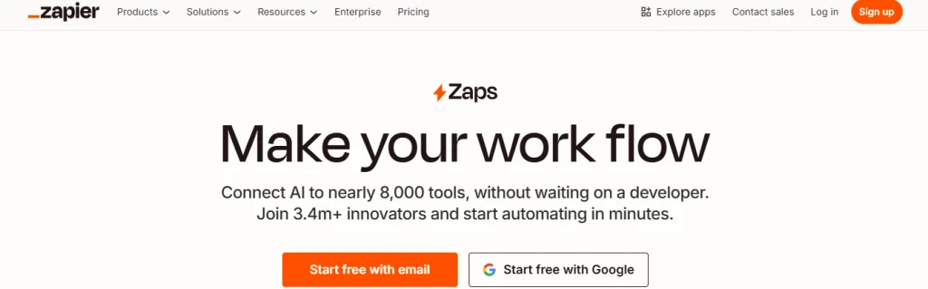 Zapier Workflow Automation