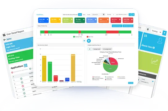 DeskTrack Dashboard