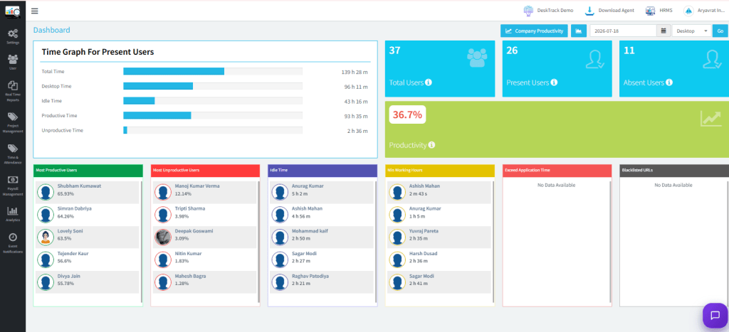 desktrack
