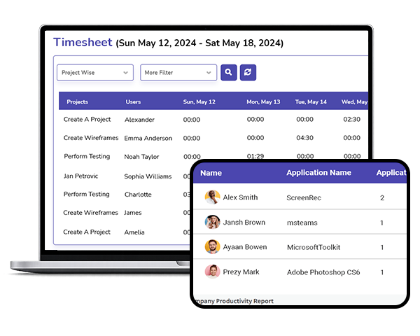 DeskTrack Automated Timesheets