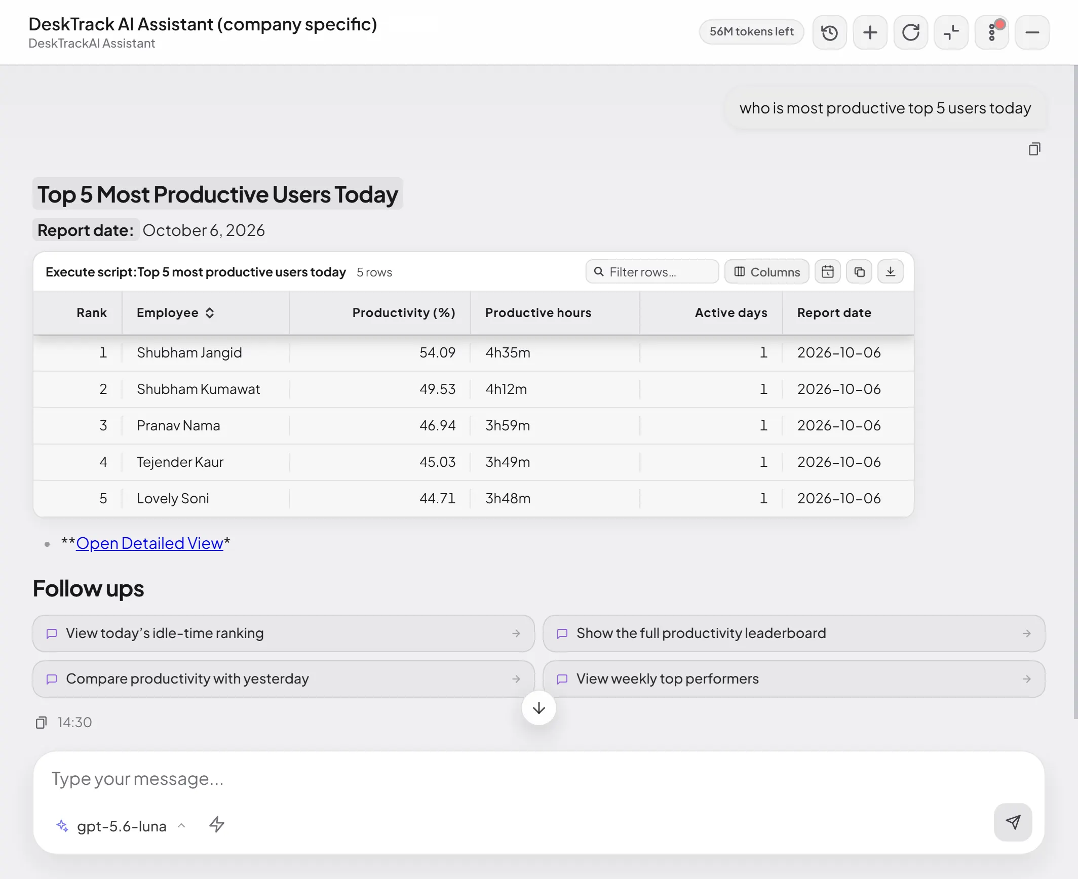 Desky AI Agent Computer Monitoring Software