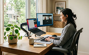 Remote work visibility