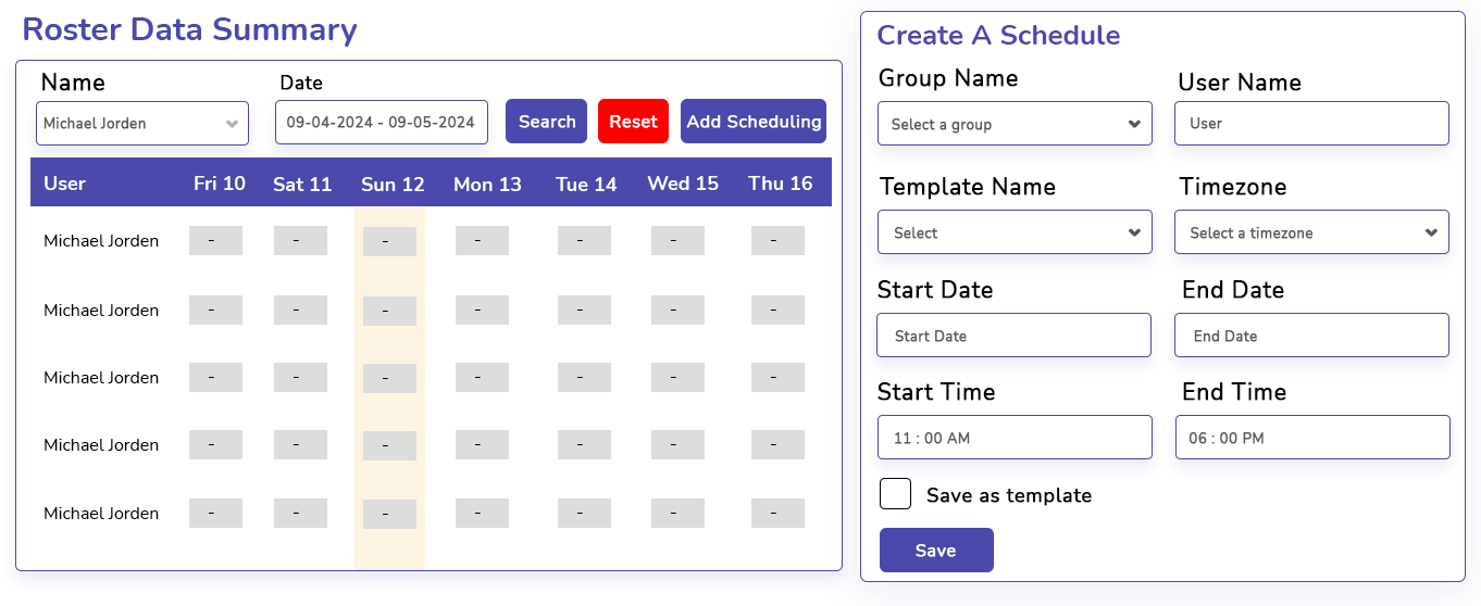 Setting Up and Adjusting Schedules Made Simple
